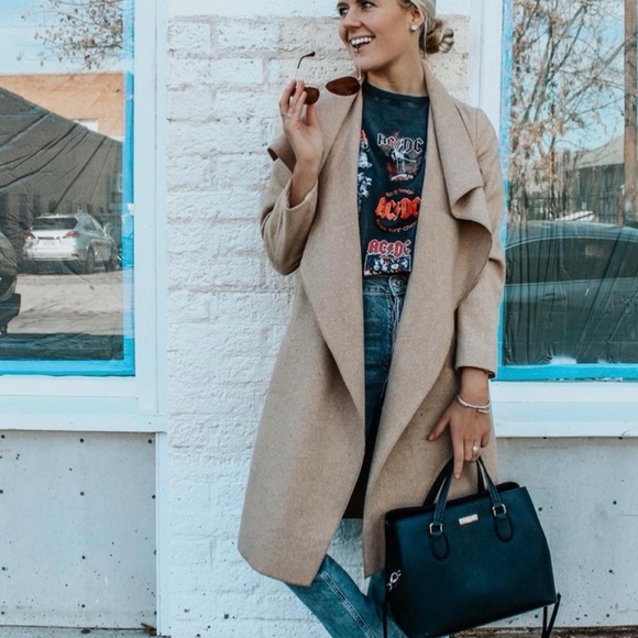 Beige Belted Coat - Picture 2 of 11